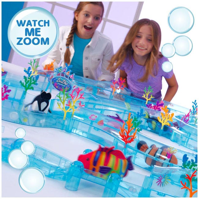 ZHUZHU AQUARIUM SPEEDBOAT AND DOCK PLAYSET