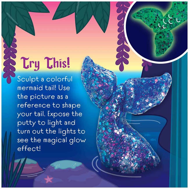CRAZY AARONS MERMAID TALE GLOWBRIGHTS PUTTY