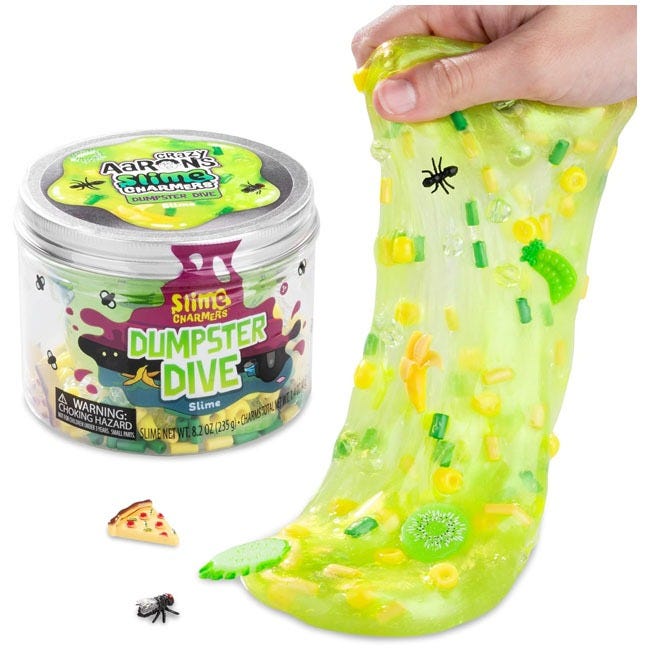 CRAZY AARONS SLIME CHARMERS DUMPSTER DIVE