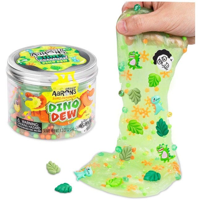 CRAZY AARONS SLIME CHARMERS DINO DEW