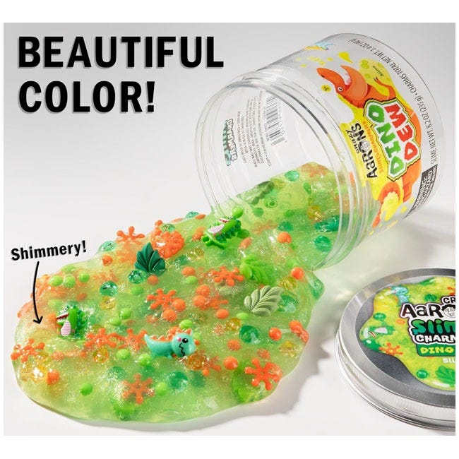 CRAZY AARONS SLIME CHARMERS DINO DEW