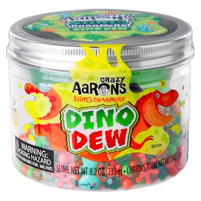 CRAZY AARONS SLIME CHARMERS DINO DEW