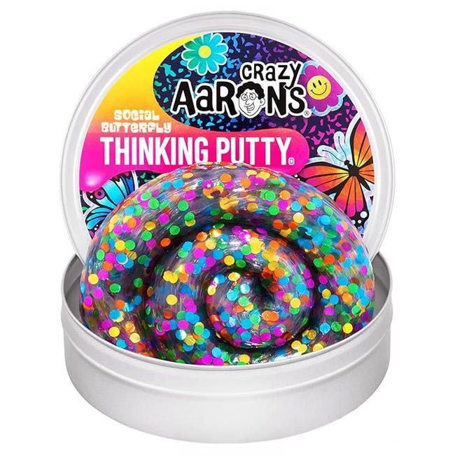 CRAZY AARONS THINKING PUTTY SOCIAL BUTTERFLY