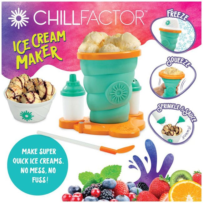 CHILLFACTOR ICE CREAM MAKER