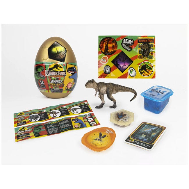 JURRASIC WORLD CAPTIVZ 30TH ANNIVERSARY MEGA EGG