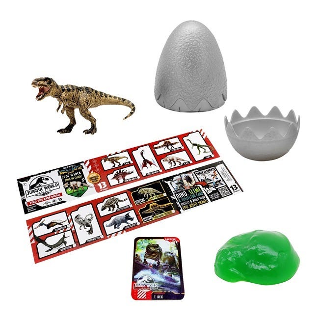 JURASSIC WORLD REBIRTH CAPTIVZ SLIME EGG