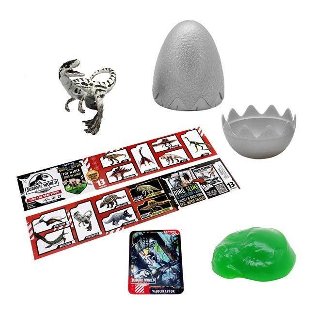 JURASSIC WORLD REBIRTH CAPTIVZ SLIME EGG