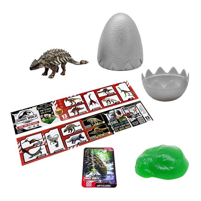 JURASSIC WORLD REBIRTH CAPTIVZ SLIME EGG