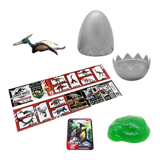 JURASSIC WORLD REBIRTH CAPTIVZ SLIME EGG