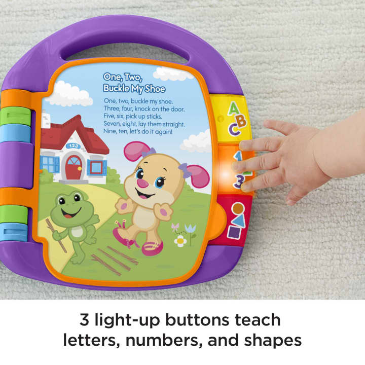 FISHER-PRICE LAUGH AND LEARN RHYMES STORYBOOK