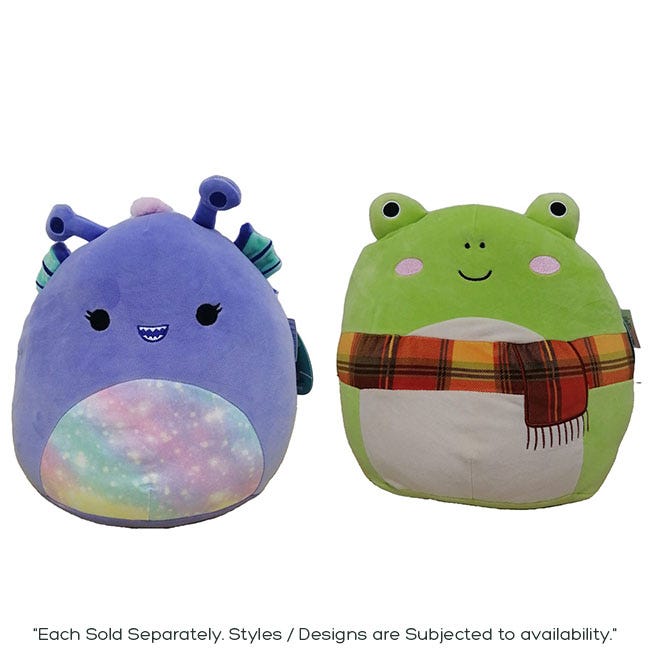 SQUISHMALLOWS 12-INCH MEDIUM PLUSH ASSORTED