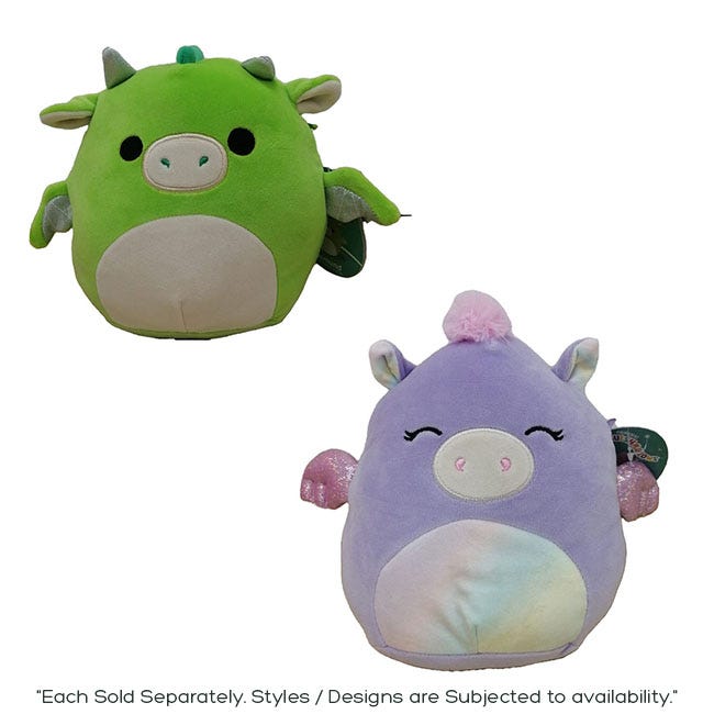 SQUISHMALLOWS 7.5-INCH LITTLE PLUSH SQUAD C ASSORTED