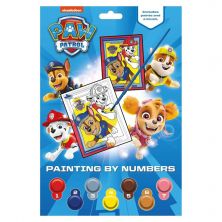 PAW PATROL PAINTING BY NUMBERS