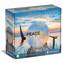 CLEMENTONI PEACE PEACEFUL WIND PUZZLE 500 PCS PUZZLE