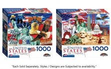 CRA-Z-ART PUZZLE 1000 PIECES - UNITED STATES OF AMERICA