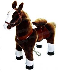 PONYCYCLE CHOCO BROWN HORSE RIDE ON