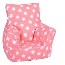 DELSIT BEAN CHAIR PINK WITH STARS UNICORN