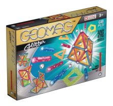 GEOMAG GLITTER PANELS MAGNETS 68 PIECES SET