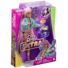 BARBIE EXTRA DOLL - 10 IN PINK BRAIDS