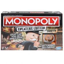 HASBRO MONOPOLY - CHEATERS EDITION GAME