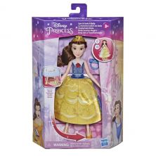 DISNEY PRINCESS SPIN AND SWITCH BELLE FASHION DOLL