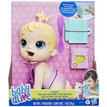BABY ALIVE LIL SNACKS DOLL - BLONDE HAIR