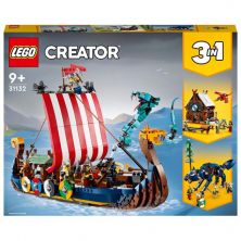 LEGO CREATOR VIKING SHIP AND THE MIDGARD SERPENT