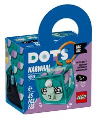 LEGO DOTS BAG TAG NARWHAL