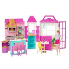 BARBIE COOK & GRILL RESTAURANT WITH DOLL