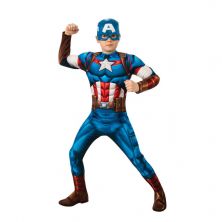 RUBIES COSTUME DELUXE CAPTAIN AMERICA (LARGE)