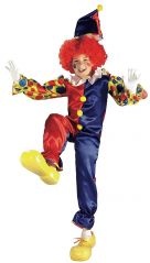 RUBIES COSTUME CHILD BUBBLES THE CLOWN (LARGE)