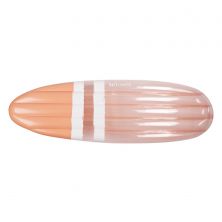 SUNNYLIFE FLOAT AWAY LIE ON SURFBOARD PEACHY PINK