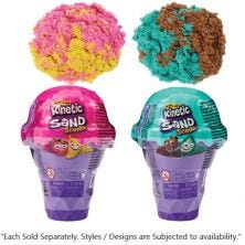 KINETIC SAND ICE CREAM CONTAINER ASSORTED