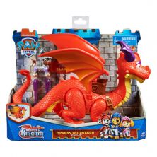 PAW PATROL RESCUE KNIGHTS SPARKS THE DRAGON & CLAW
