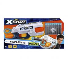 ZURU X-SHOT EXCEL DOUBLE REFLEX 6 FOAM BLASTER