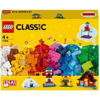 LEGO CLASSIC BRICKS AND HOUSES