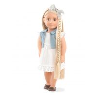 OUR GENERATION DOLL PHOEBE HAIR GROW BLONDE