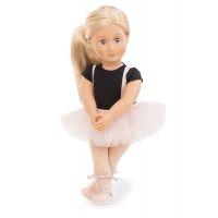 OUR GENERATION VIOLET ANNA BALLET DOLL WITH TULLE SKIRT