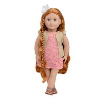 OUR GENERATION DOLL PATIENCE HAIR GROW RED HEAD
