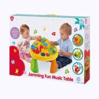 PLAY GO JAMMING FUN MUSIC TABLE BATTERY OPERATED