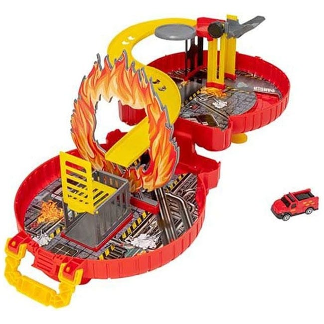 TEAMSTERZ EMERGENCY CITY PACKAWAY WHEEL PLAY SET