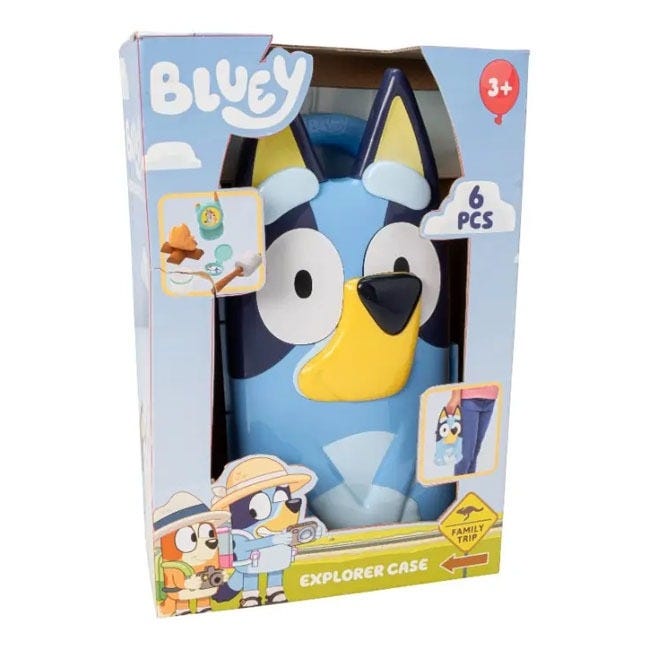 BLUEY CHARACTER CASE - EXPLORER