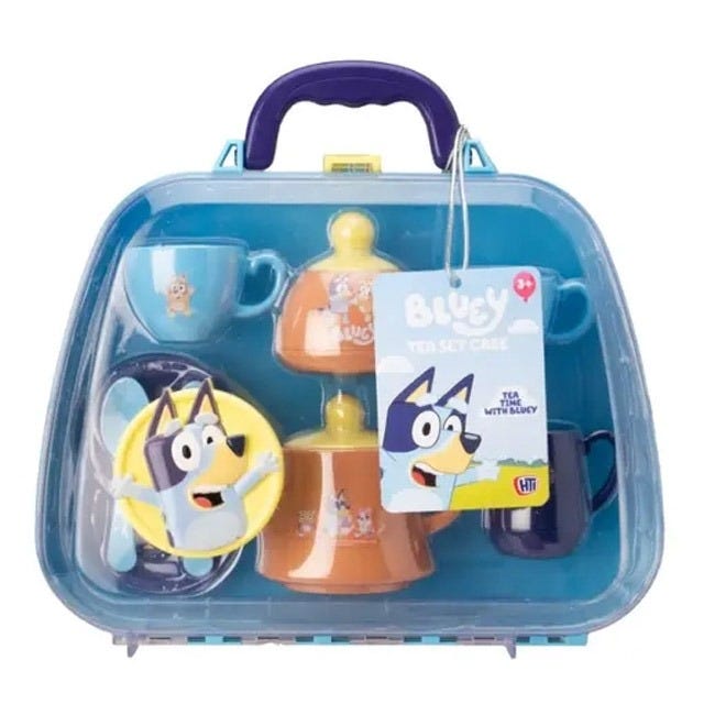 BLUEY TEA PARTY SET CASE
