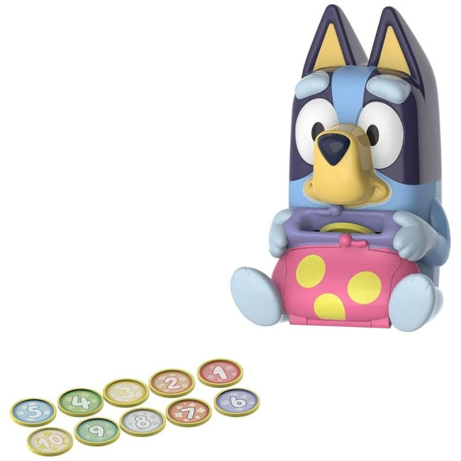 BLUEY SAVE WITH ME MONEY BOX