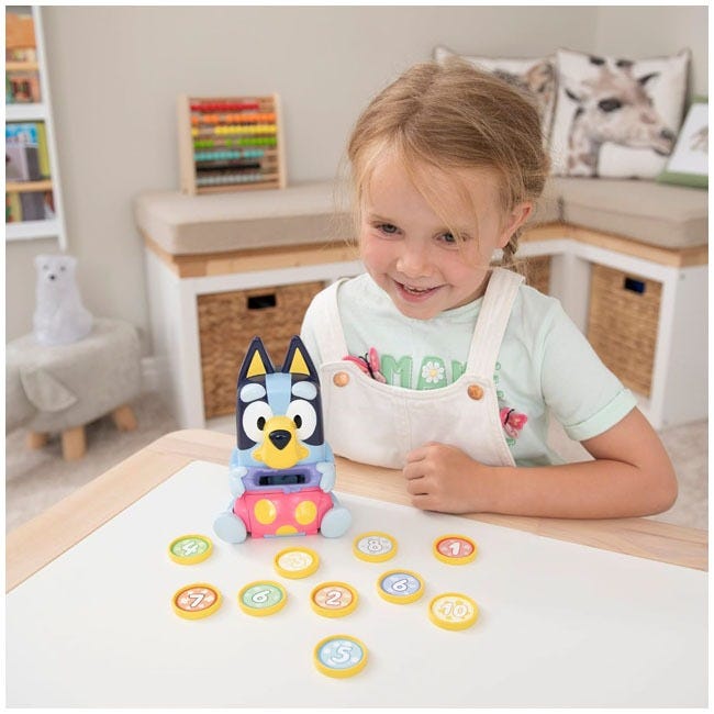 BLUEY SAVE WITH ME MONEY BOX