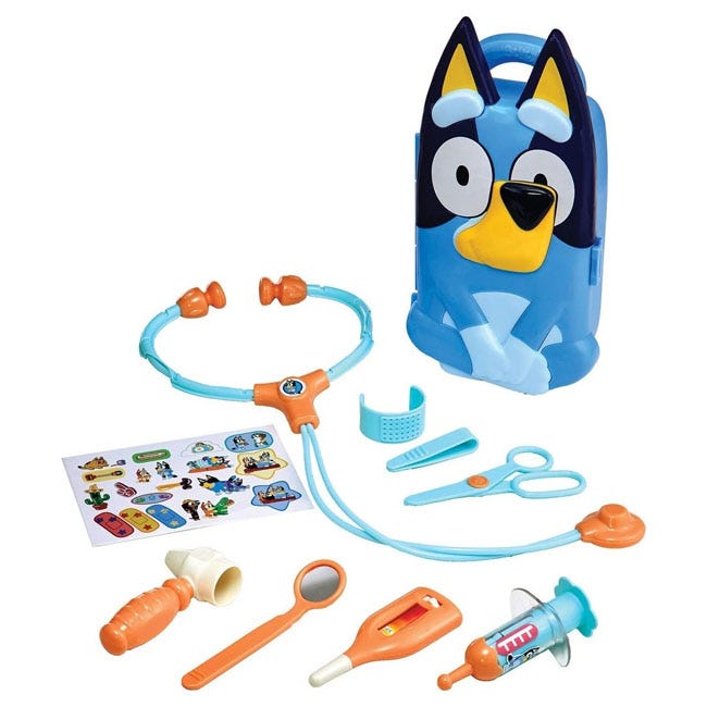 BLUEY CHARACTER MEDICAL CASE