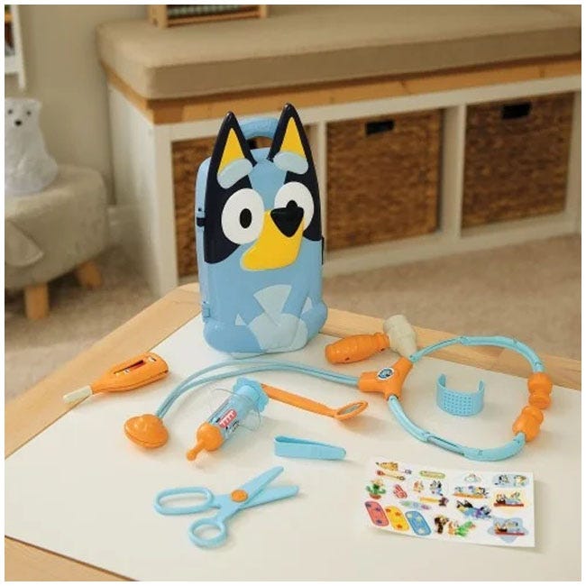BLUEY CHARACTER MEDICAL CASE