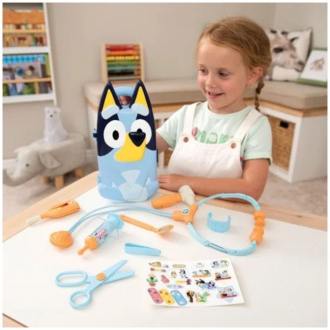 BLUEY CHARACTER MEDICAL CASE