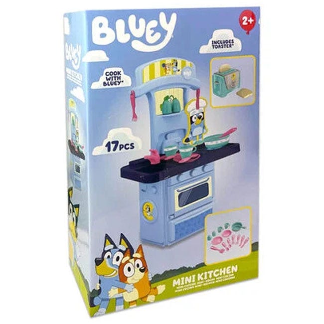 BLUEY MINI KITCHEN WITH TOASTER