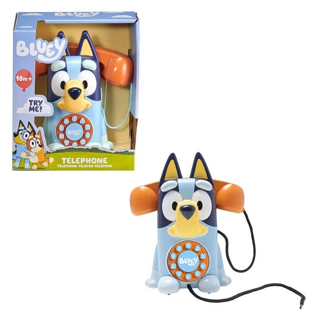 BLUEY BABY TOY PHONE